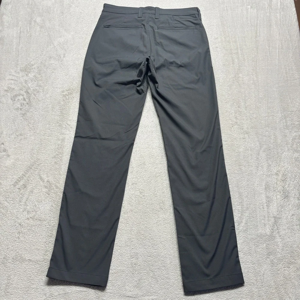 Bluffworks‎ Pants Mens 30x32 Gray Tailored Fit Performance Travel Ascender Chino